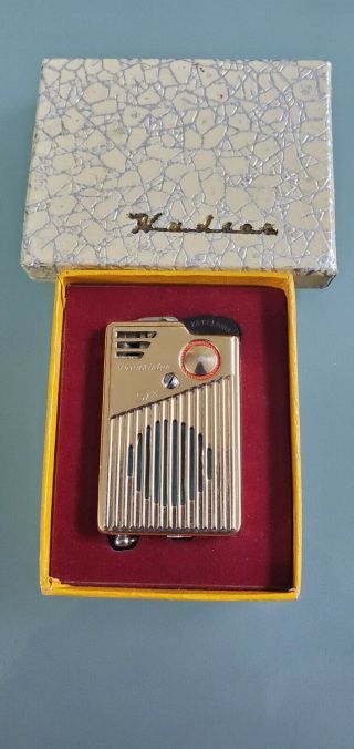 Lighter Radio Six Transistor Hadson Maruhachi Very Rare Boxed Novelty