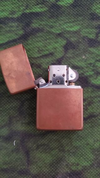 2003 All Copper Zippo Usa Bradford Pa