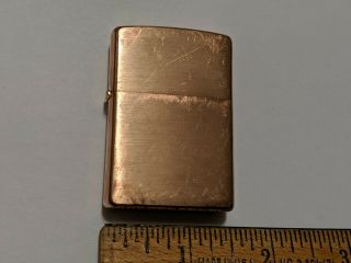 2007 Copper Zippo Lighter
