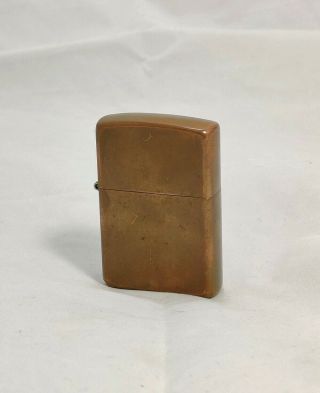 Copper Zippo Lighter 2003 Matching Insert