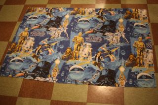 Vintage Star Wars Blanket 38x57