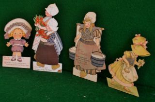 Pre 1920 Valentines - 4 By Raphael Tuck & 4 By Ernest Nister - Total Qty.  (9)