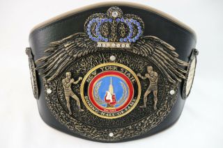 Harold Lederman Ny Boxing Hall Of Fame Hof Induction Championship Sartonk Belt