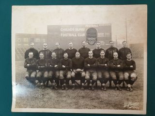 1924 Worlds Champion Chicago Bears - Photograph - W/ Flaherty Cutout