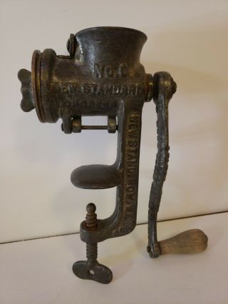 Vintage Standard No.  0 Food Chopper Grinder Metal Antique