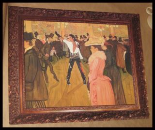 Mr Brainwash Michael Jackson Lithograph Poster Print 2011 Art Show Rare Banksy