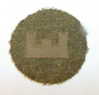 Rare World War I Wool Blanket Engineers Military Patch