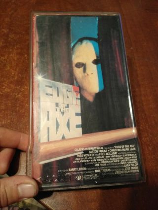Edge Of The Axe Forum Rare Vhs Please Read The Description